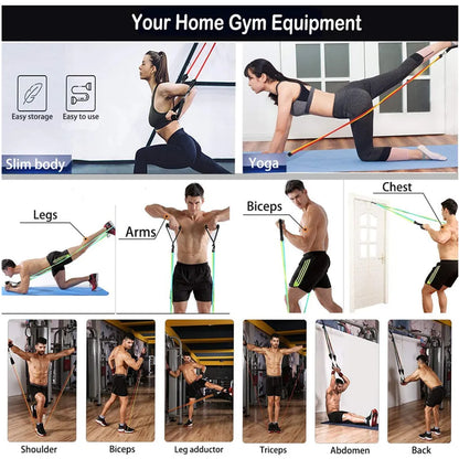 Fitness Exercises Resistance Bands