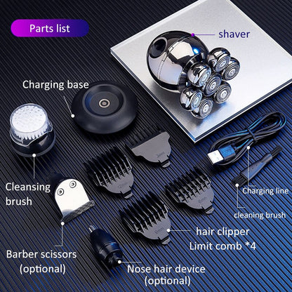 Electric Shaver featuring a 7D Floating Cutter Head